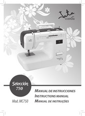 Jata Costura MC750 Manual De Instrucciones