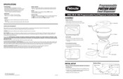 Petmate Programmable PORTION RIGHT Food Dispenser Manual Del Usuario