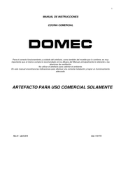 Domec 1101772 Manual De Instrucciones