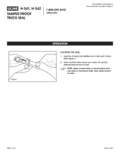 Uline H-541 Guia De Inicio Rapido