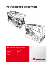 Rosenbauer RS 14 EFI Instrucciones De Servicio