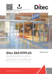 DITEC DAS107PLUS Manual De Instrucciones