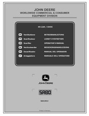 john deer D45C Manual Del Operador