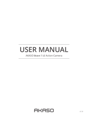 Akaso Brave 7 LE Manual Del Usuario