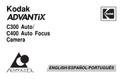 Kodak ADVANTiX C300 Manual Del Usuario