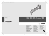 Bosch GNA 18V-16 Professional Manual Original