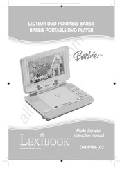 Barbie Lexibook Manual Del Usuario