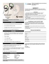 Steren AUD-292 Manual De Instrucciones