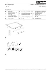 Miele WTV 502 Instrucciones De Montaje