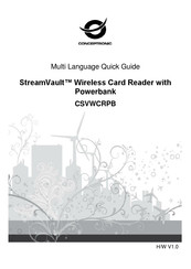 Conceptronic StreamVault CSVWCRPB Manual Del Usuario