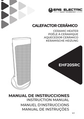 EAS ELECTRIC EHF205RC Manual De Instrucciones