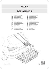 F.lli Menabo FOXHOUND 4 Instrucciones De Montaje