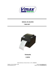 VMAX VMAX-580 Manual De Usuario