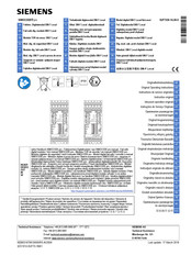 Siemens 3UF7320-1A.00-0 Instructivo Original