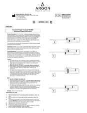 Argon Tru-Core II Manual Del Usuario