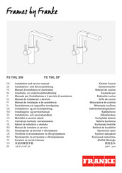 Franke FS TWL SP Manual De Instalación Y Servicio