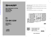 Sharp CD-BK133W Manual De Manejo