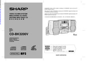 Sharp CD-BK3200V Manual De Manejo