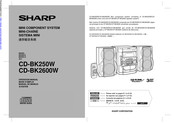 Sharp CD-BK2600W Manual De Manejo