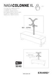 ERARD NAGACOLONNE XL Instrucciones De Montaje