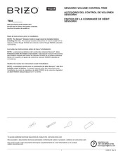 Brizo SENSORI T666 Serie Manual De Instrucciones