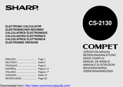 Sharp CS-2130 Manual De Manejo