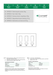 Comelit 48FME051 Manual Tecnico