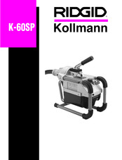 Ridgid Kollmann K-60SP Manual Del Usuario