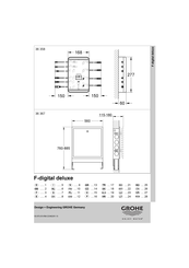 Grohe F-digital deluxe Manual Del Usuario