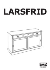 IKEA LARSFRID Manual De Instrucciones