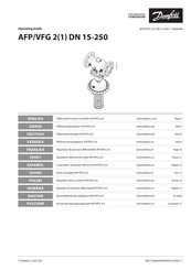 Danfoss AFP/VFG 21 Manual Del Usuario