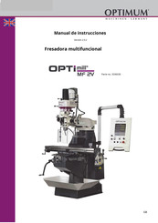 OPTIMUM Maschinen 3336030 Manual De Instrucciones