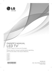 LG 47LA860W-ZA Manual Del Usuario