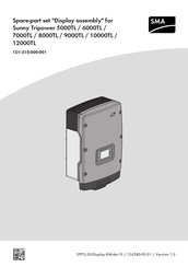 SMA Solar Technology 1D1-410-000-001 Instrucciones Para La Sustitución