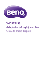 BenQ WDRT8192 Guia De Inicio Rapido