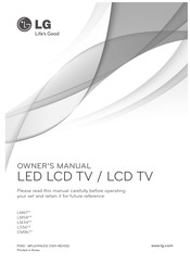 LG 32LM5850-ZD Manual De Usuario
