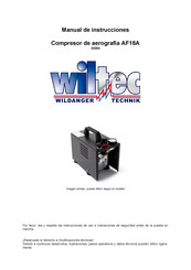 WilTec AF18A Manual De Instrucciones