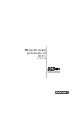 Tascam CD Manual Del Usuario