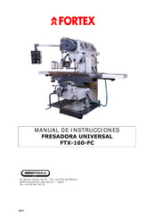 Fortex FTX-160-FC Manual De Instrucciones