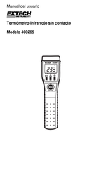 Extech Instruments 403265 Manual Del Usuario