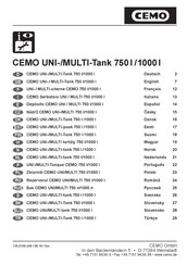 CEMO UNI-Tank 400 l Manual Del Usuario