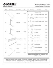 Lorell 60666-7 Manual Del Usuario