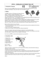 Velleman VPT3/1 Manual Del Usuario