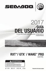 SeaDoo RXT Serie Guia Del Usuario