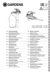 Gardena ErgoJet 2500 EJ2500 Instrucciones De Empleo