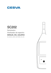 CESVA SC202 Manual Del Usuario