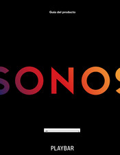 Sonos Playbar Guía Del Producto