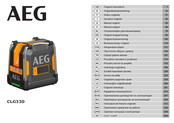 AEG CLG330 Manual Original