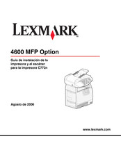 Lexmark 4600 MFP Option Guia De Instalacion