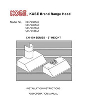 Kobe Range Hoods CH7948SQ Manual De Instrucciones